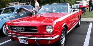 convertible 1965 ford mustang 289 video