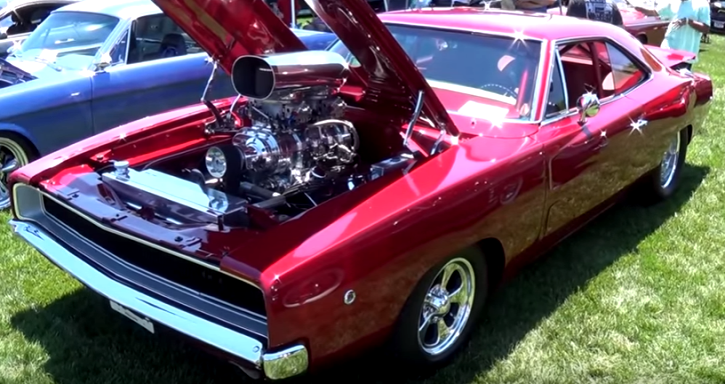 pro street 1968 dodge charger video