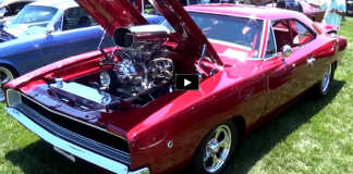 blown 1968 dodge charger pro street