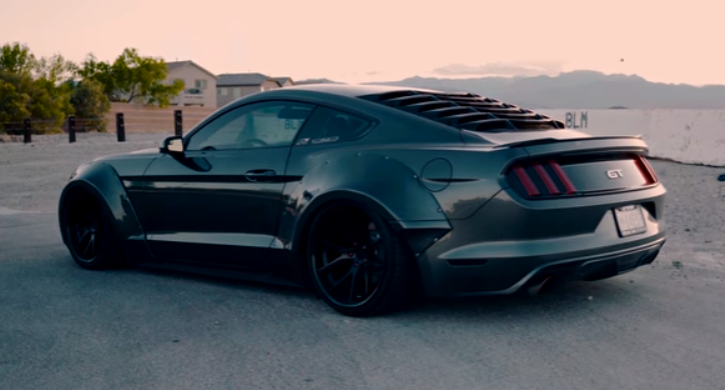 modified 2015 mustang gt wide body mad max