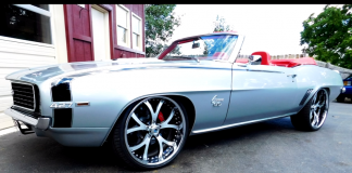 high end custom 1969 chevy camaro convertible