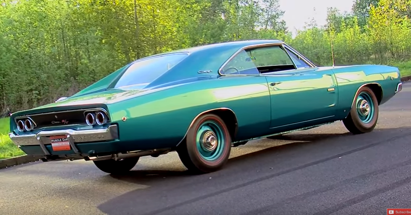 restored 1968 dodge hemi charger collector car