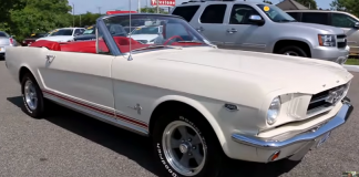 restored 1965 ford mustang convertible review