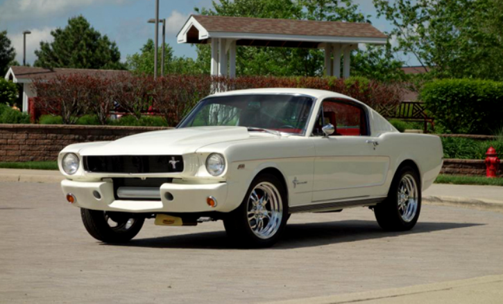 1965 ford mustang fastback restomod video