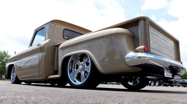 high end custom built 1965 chevrolet c10 truck