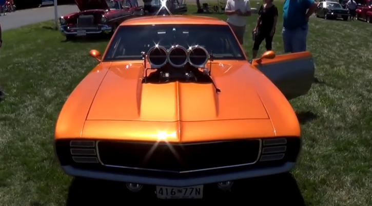 highly modified 1969 chevrolet camaro video