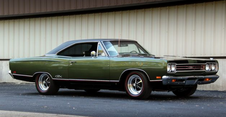 ivy green 1969 plymouth gtx 440 v8