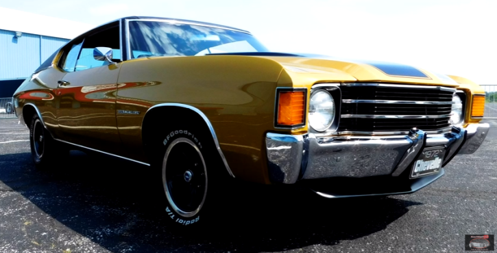 restored 1972 chevy malibu 383 stroker