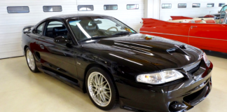 black 1994 ford mustang gt custom