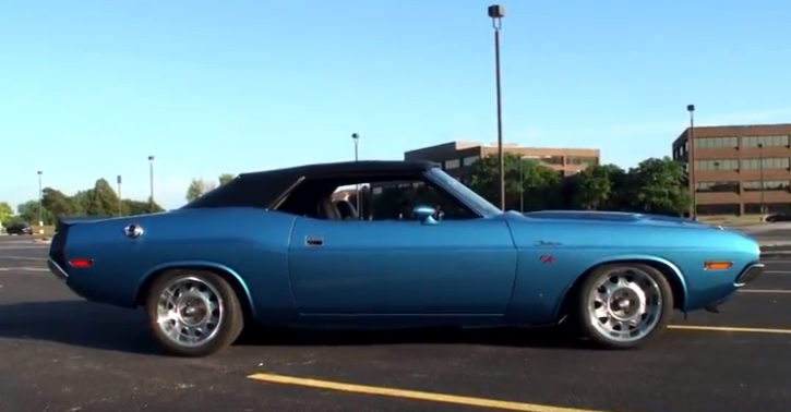 convertible 1970 dodge challenger rt restoration