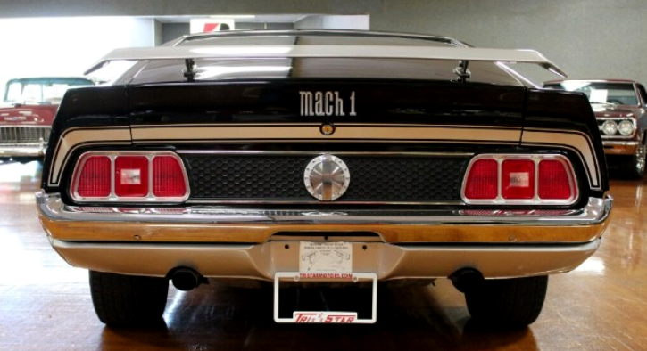 restored 1971 ford mustang mach 1 350 4-speed