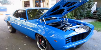 pro touring 1969 chevy camaro video