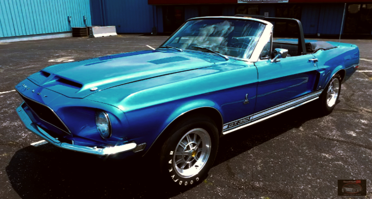 1968 shelby gt350 mustang convertible