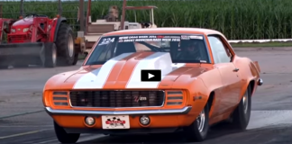 street legal twin turbo 1969 chevy camaro drag racing