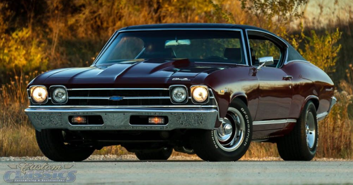 restored 1969 chevy chevelle 350 v8