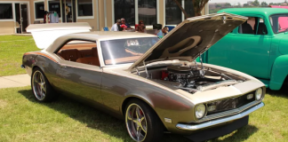 rebuilt 1968 chevy camaro show car