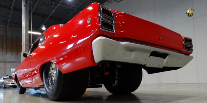 viper red 1968 dodge hemi dart custom