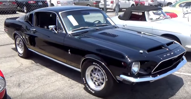 rare 1968 ford mustang shelby gt350 hertz edition