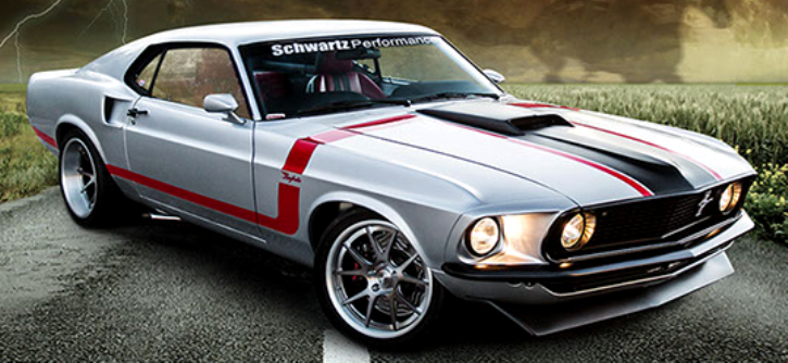 custom built 1969 ford mustang by schwartz performance inc