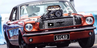 modified 1966 ford mustang sicko video