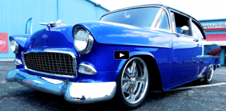 1955 chevy custom job video review
