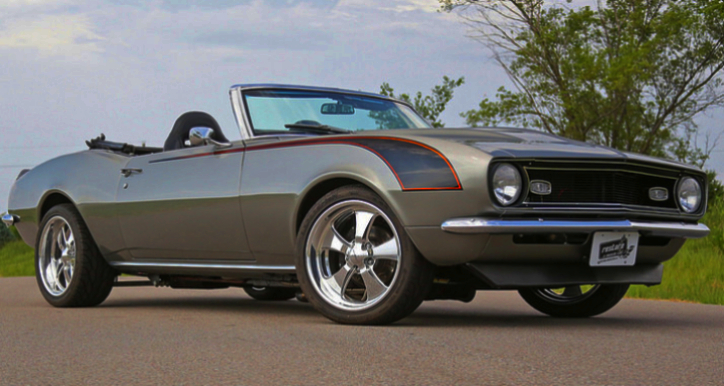 convertible 1968 chevy camaro custom build