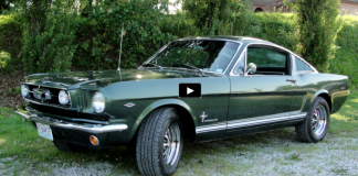 restored 1965 ford mustang a-code 289 4-speed test drive