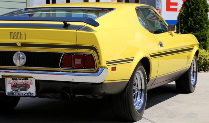 numbers matching 1971 mustang mach 1 429 cobra jet