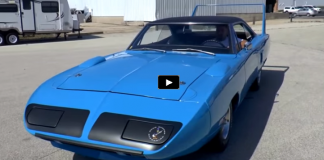 test driving original 1970 plymouth superbird 440