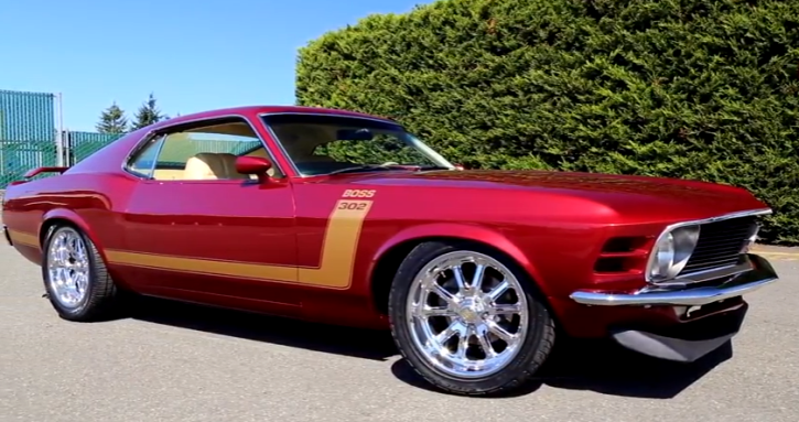 1970 ford mustang boss tribute