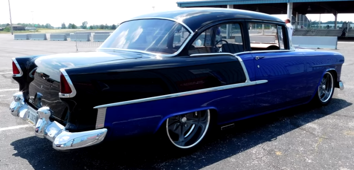 customized 1955 chevrolet 2016 kavalcade of cool