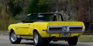 convertible 1968 mustang shelby gt500kr collector car