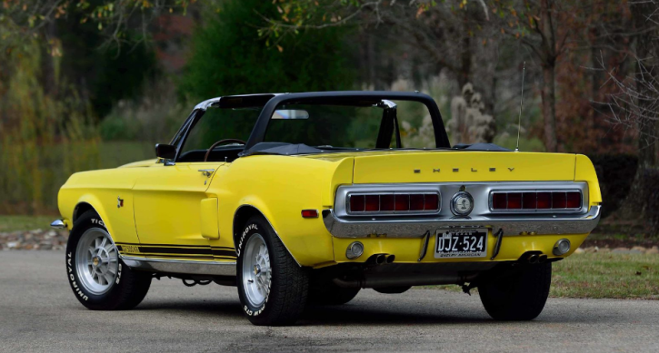 convertible 1968 mustang shelby gt500kr collector car