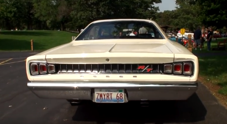 restored white 1968 dodge coronet rt