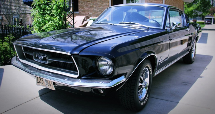 true 1967 ford mustang c-code