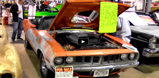 rare v-code 1971 plymouth cuda 440 six barrel convertible