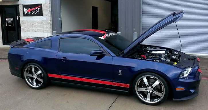 modified 2012 mustang gt500 by boost works