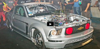 nitrous mustang crazy horse drag racing at king of the streets
