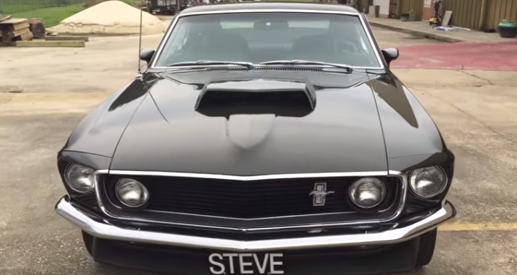 black 1969 mustang boss 429 concourse restoration