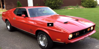 all original 1971 mustang mach 1 video
