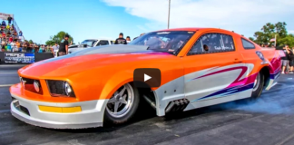 procharged big block ford mustang drag racing outlaw armageddon