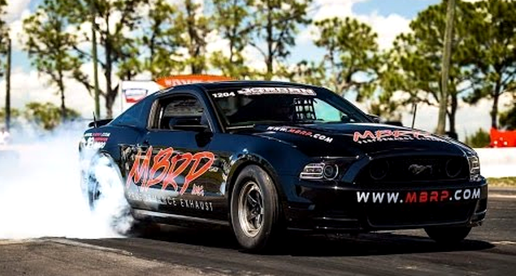 street outlaws kayla morton procharged ford mustang 