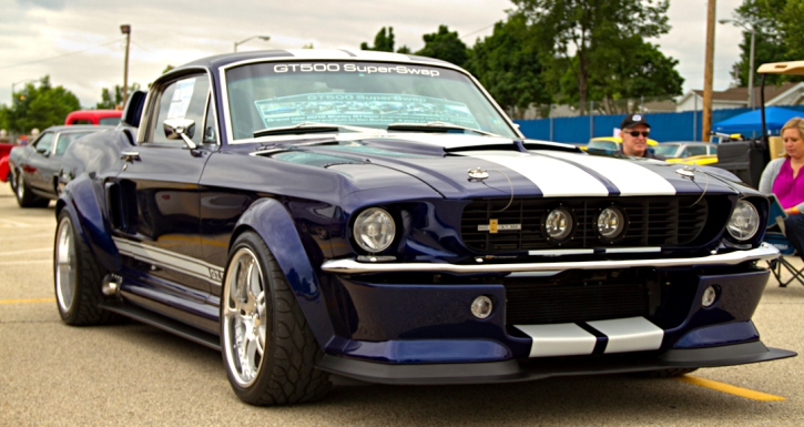 2012 mustang 1967 shelby gt500 superswap