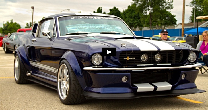 2012 mustang 1967 shelby gt500 superswap