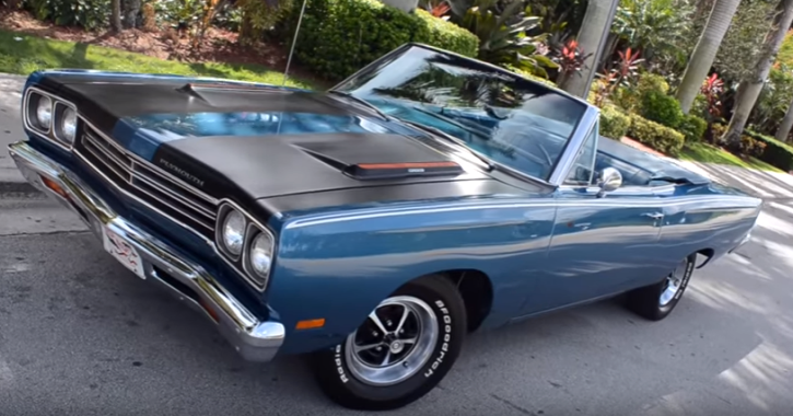 1969 plymouth road runner convertible