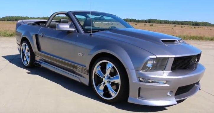 convertible 2005 mustang cervini c300 edition video review