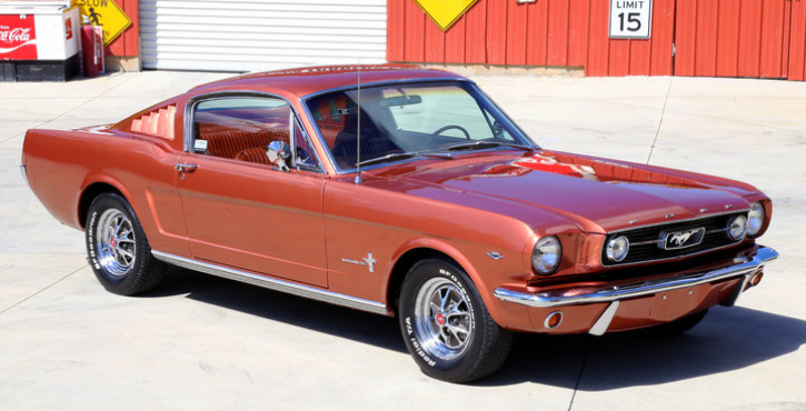 restored 1966 mustang fastback