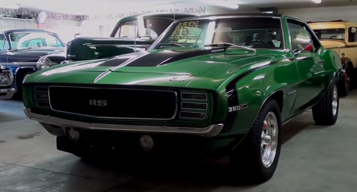 1969 chevrolet camaro rs restoration