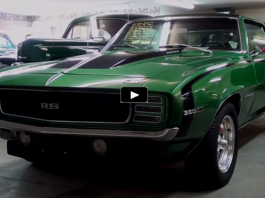 restored 1969 chevy camaro 383 stroker 4-speed