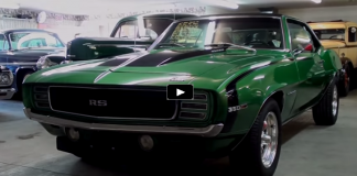 restored 1969 chevy camaro 383 stroker 4-speed